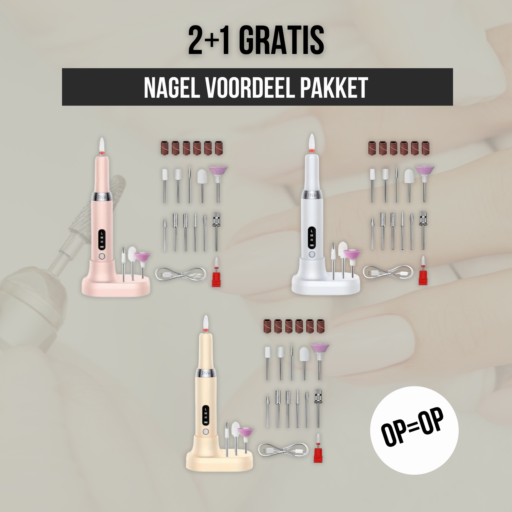 Nail Instrumental Kit - By Bersako