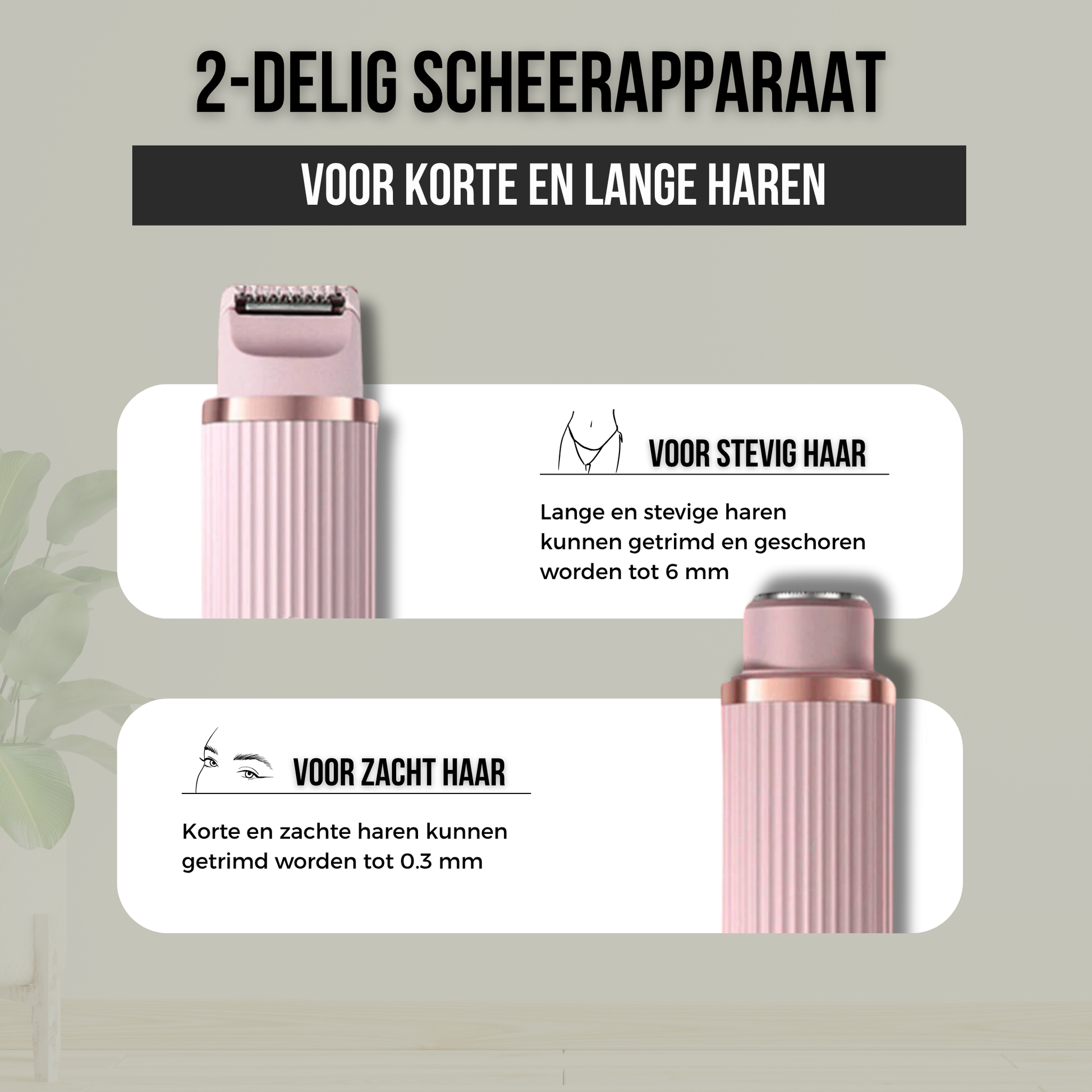 SoftCare Shave & Trim 2-1 - By Bersako