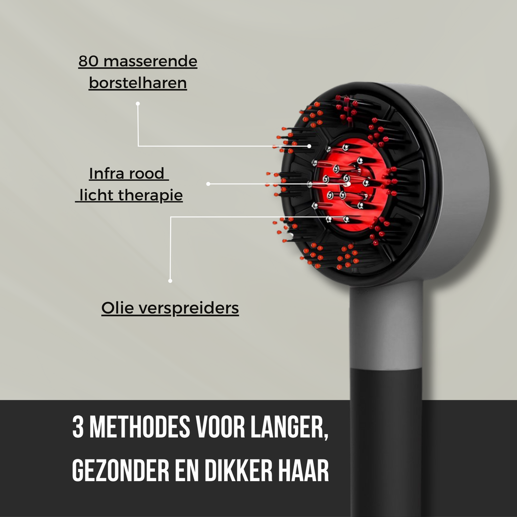 RedLight Hoofd Massager 2 - By Bersako